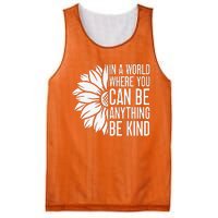 Flower Be Kind Unity Day Orange Anti Bullying Unity Day Mesh Reversible Basketball Jersey Tank