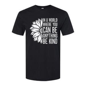 Flower Be Kind Unity Day Orange Anti Bullying Unity Day Softstyle CVC T-Shirt