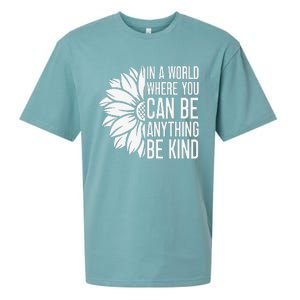 Flower Be Kind Unity Day Orange Anti Bullying Unity Day Sueded Cloud Jersey T-Shirt