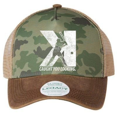 Funny Backwards K Strikeout Baseball Softball Pitching Funny Gift Legacy Tie Dye Trucker Hat