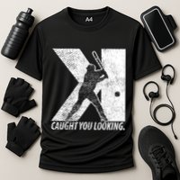 Funny Backwards K Strikeout Baseball Softball Pitching Funny Gift Cooling Performance Crew T-Shirt