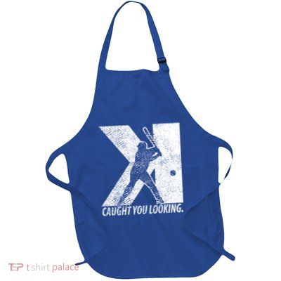 Funny Backwards K Strikeout Baseball Softball Pitching Funny Gift Apron