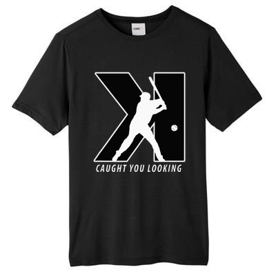 Funny Backwards K Strikeout Looking Baseball Pitching Tall Fusion ChromaSoft Performance T-Shirt