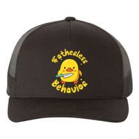 Fatherless Behavior Knife Duck Cute Design Yupoong Adult 5-Panel Trucker Hat