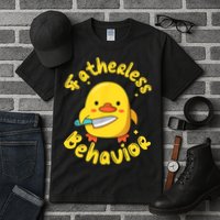 Fatherless Behavior Knife Duck Cute Design Tall T-Shirt