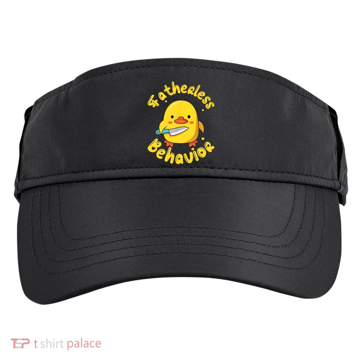 Fatherless Behavior Knife Duck Cute Design Adult Drive Performance Visor
