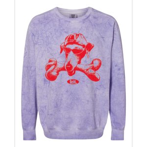 Felt Bone Karimgonebad Colorblast Crewneck Sweatshirt