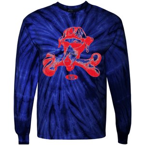 Felt Bone Karimgonebad Tie-Dye Long Sleeve Shirt