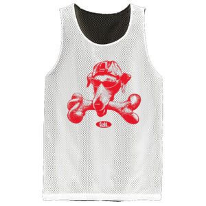 Felt Bone Karimgonebad Mesh Reversible Basketball Jersey Tank