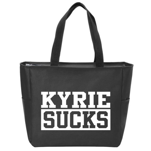 Fenway Brothers Kyrie Sucks Zip Tote Bag