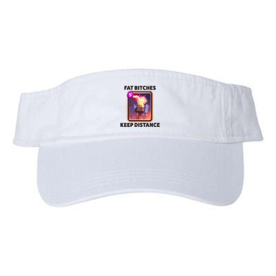 Fat Bitches Keep Distance Funny Meme Visor