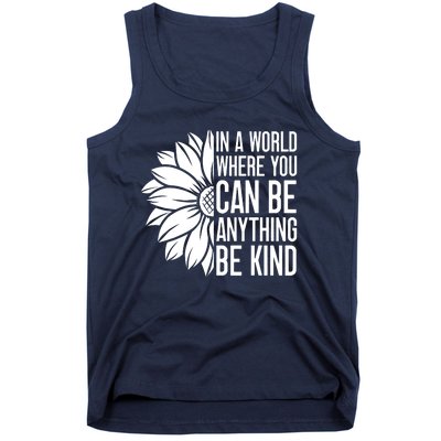 Flower Be Kind Unity Day Orange Anti Bullying Kids Unity Day Tank Top