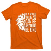 Flower Be Kind Unity Day Orange Anti Bullying Kids Unity Day T-Shirt