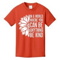 Flower Be Kind Unity Day Orange Anti Bullying Kids Unity Day Kids T-Shirt