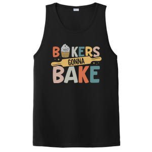 Funny Baking Lover Bakers Gonna Bake Pastry Chef Meme Gift PosiCharge Competitor Tank