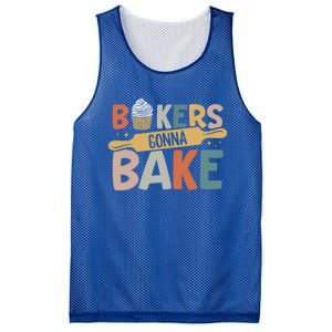 Funny Baking Lover Bakers Gonna Bake Pastry Chef Meme Gift Mesh Reversible Basketball Jersey Tank