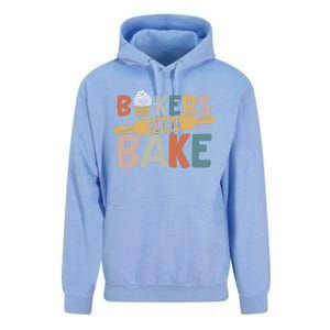 Funny Baking Lover Bakers Gonna Bake Pastry Chef Meme Gift Unisex Surf Hoodie