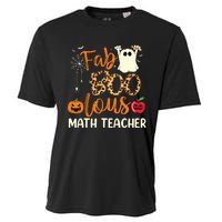 Fab Boo Lous Math Teacher Leopard Spooky Halloween Costume Cooling Performance Crew T-Shirt