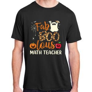 Fab Boo Lous Math Teacher Leopard Spooky Halloween Costume Adult ChromaSoft Performance T-Shirt