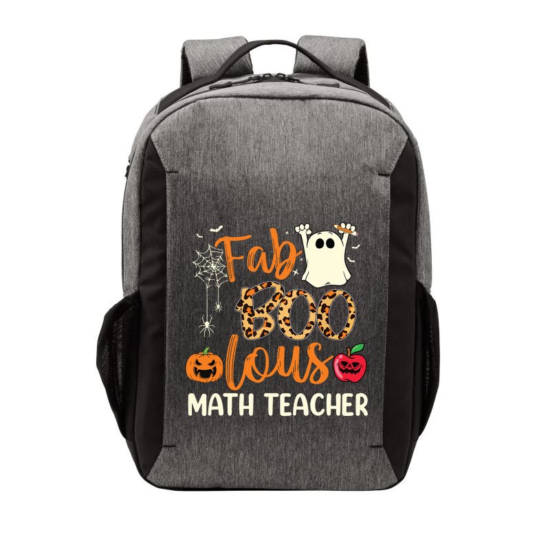 Fab Boo Lous Math Teacher Leopard Spooky Halloween Costume Vector Backpack