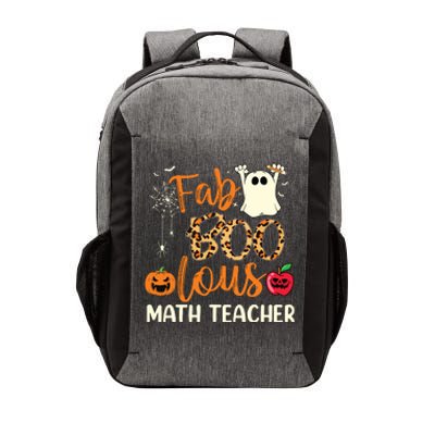 Fab Boo Lous Math Teacher Leopard Spooky Halloween Costume Vector Backpack