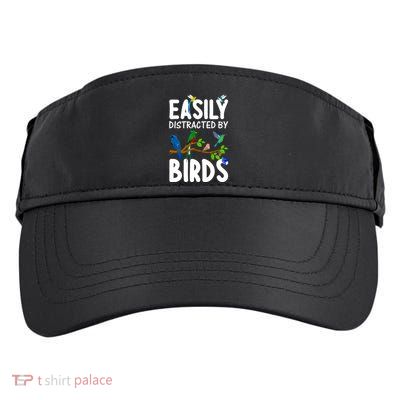 Funny Bird Lover Art Ornithology Bird Watcher Gift Adult Drive Performance Visor