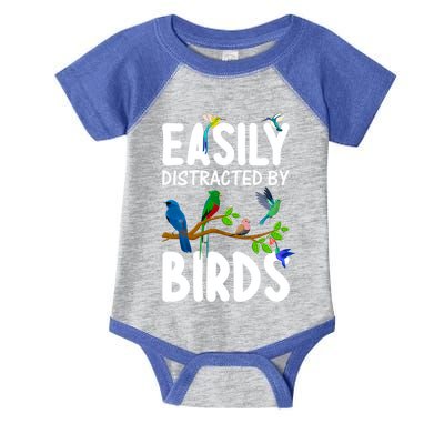 Funny Bird Lover Art Ornithology Bird Watcher Gift Infant Baby Jersey Bodysuit