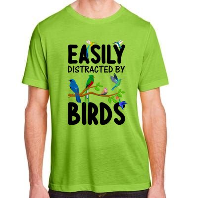 Funny Bird Lover Art Ornithology Bird Watcher Cool Gift Adult ChromaSoft Performance T-Shirt