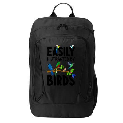 Funny Bird Lover Art Ornithology Bird Watcher Cool Gift City Backpack