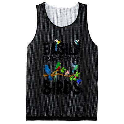 Funny Bird Lover Art Ornithology Bird Watcher Cool Gift Mesh Reversible Basketball Jersey Tank