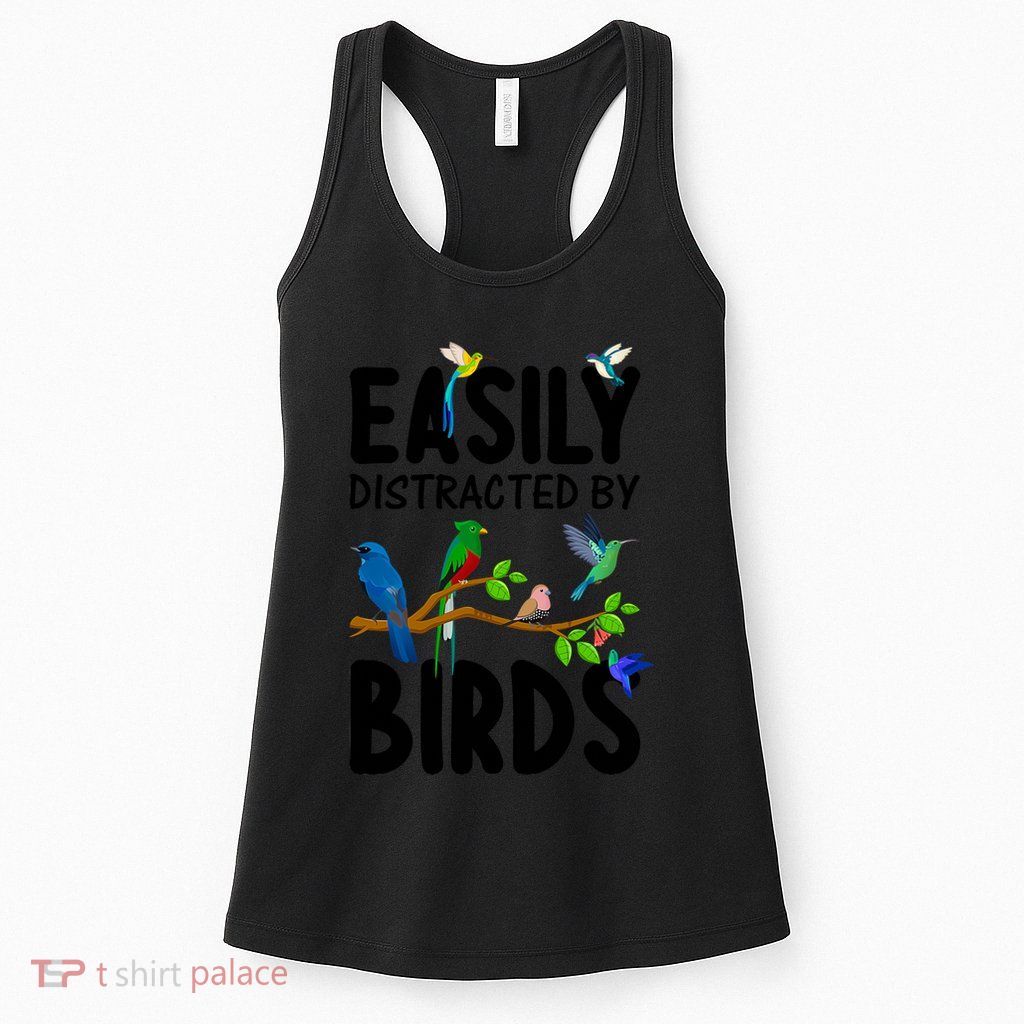 Funny Bird Lover Art Ornithology Bird Watcher Cool Gift Womens Tank Top