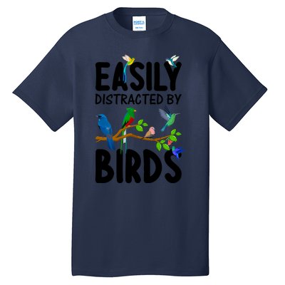 Funny Bird Lover Art Ornithology Bird Watcher Cool Gift Tall T-Shirt