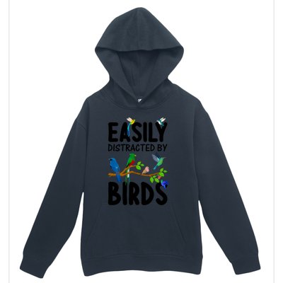 Funny Bird Lover Art Ornithology Bird Watcher Cool Gift Urban Pullover Hoodie