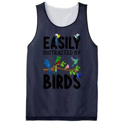 Funny Bird Lover Art Ornithology Bird Watcher Cool Gift Mesh Reversible Basketball Jersey Tank