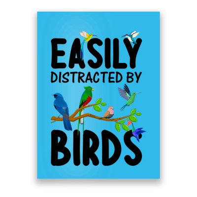 Funny Bird Lover Art Ornithology Bird Watcher Cool Gift Poster