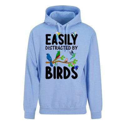 Funny Bird Lover Art Ornithology Bird Watcher Cool Gift Unisex Surf Hoodie