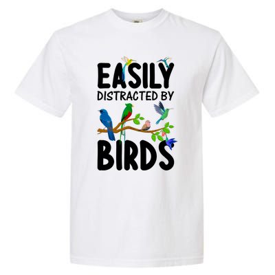 Funny Bird Lover Art Ornithology Bird Watcher Cool Gift Garment-Dyed Heavyweight T-Shirt