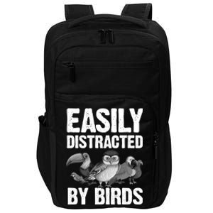 Funny Bird Lover Art Ornithology Bird Watcher Gift Impact Tech Backpack