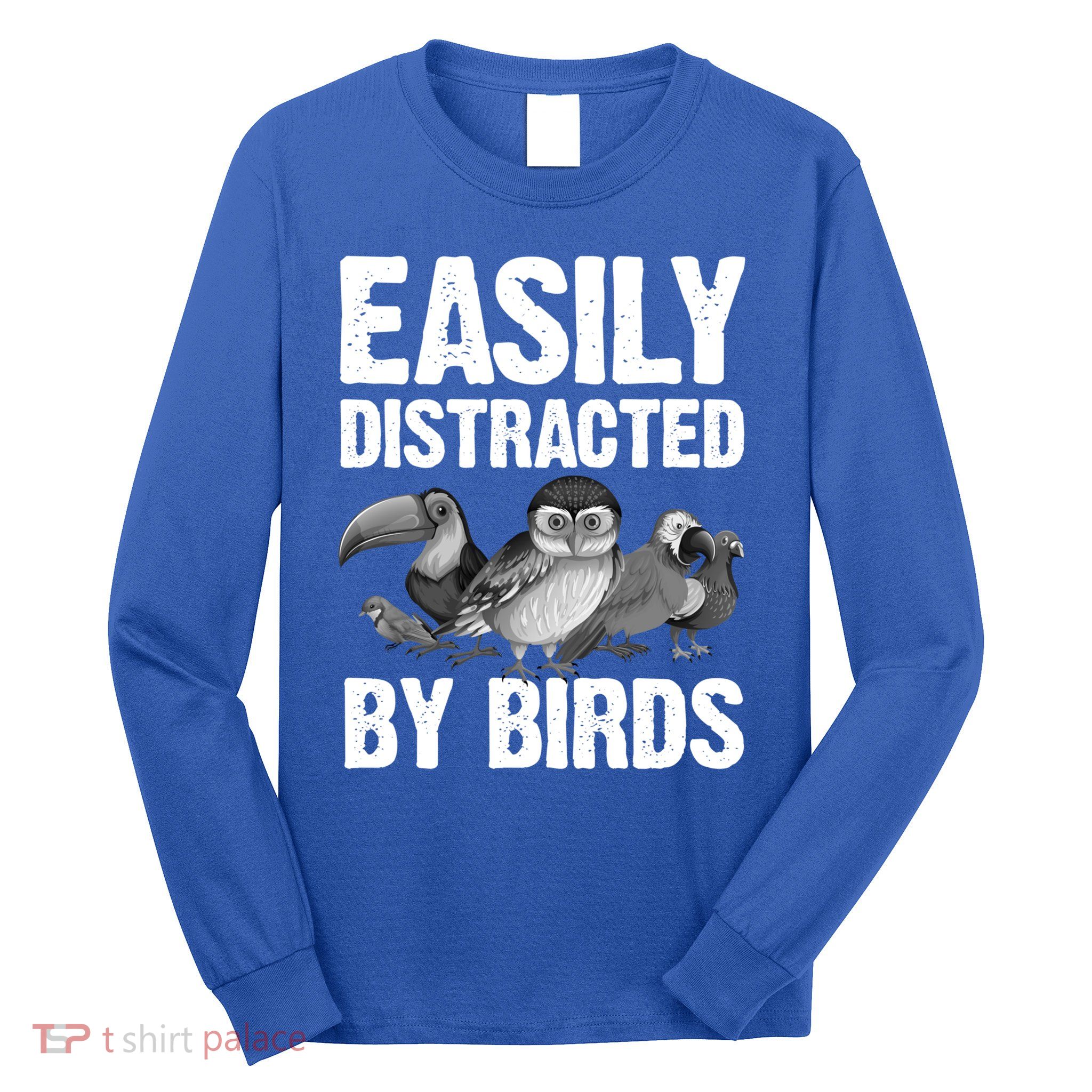Funny Bird Lover Art Ornithology Bird Watcher Gift Long Sleeve Shirt