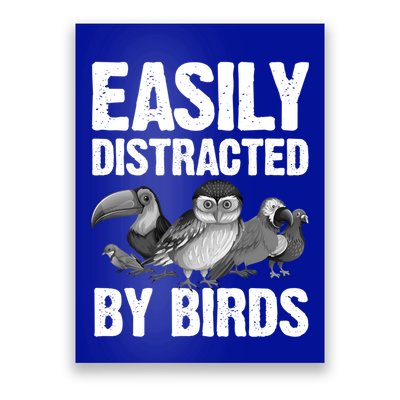 Funny Bird Lover Art Ornithology Bird Watcher Gift Poster