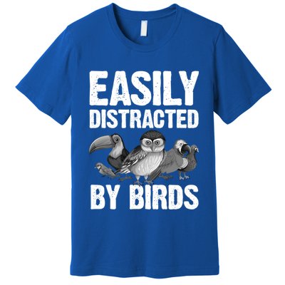 Funny Bird Lover Art Ornithology Bird Watcher Gift Premium T-Shirt