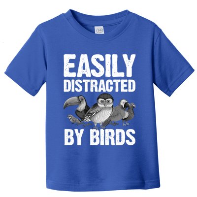 Funny Bird Lover Art Ornithology Bird Watcher Gift Toddler T-Shirt