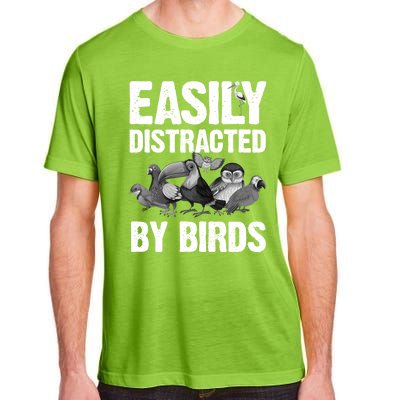 Funny Bird Lover Art Ornithology Bird Watcher Gift Adult ChromaSoft Performance T-Shirt