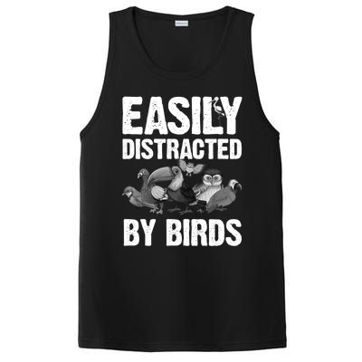 Funny Bird Lover Art Ornithology Bird Watcher Gift PosiCharge Competitor Tank