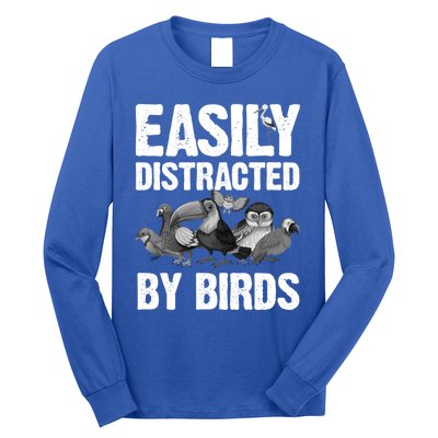 Funny Bird Lover Art Ornithology Bird Watcher Gift Long Sleeve Shirt