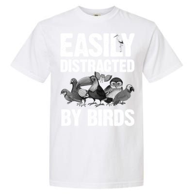 Funny Bird Lover Art Ornithology Bird Watcher Gift Garment-Dyed Heavyweight T-Shirt