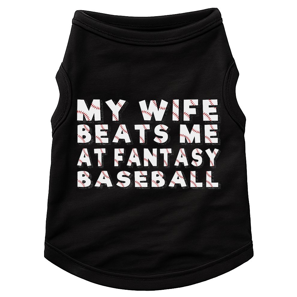 Fantasy Baseball Legend Funny Fantasy Baseball Champion Doggie Tank
