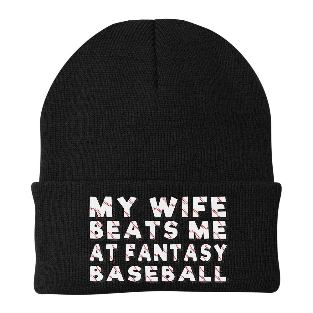 Fantasy Baseball Legend Funny Fantasy Baseball Champion Beanie
