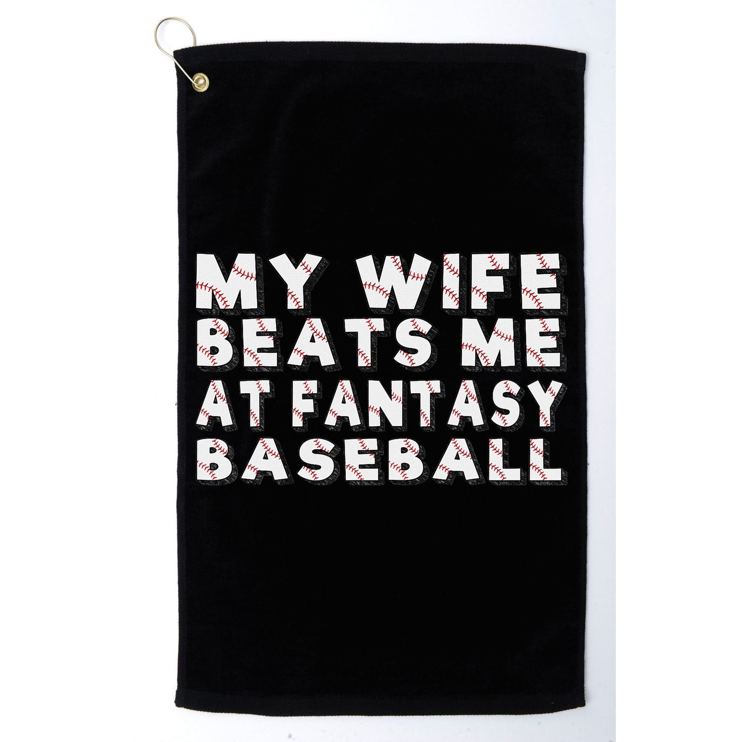 Fantasy Baseball Legend Funny Fantasy Baseball Champion Golf Towel
