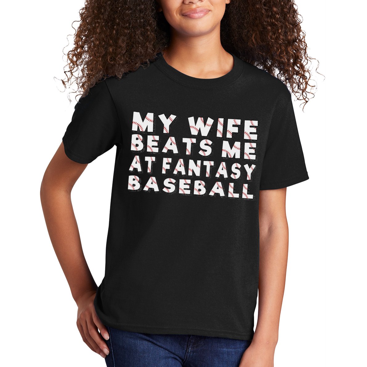Fantasy Baseball Legend Funny Fantasy Baseball Champion Kids T-Shirt